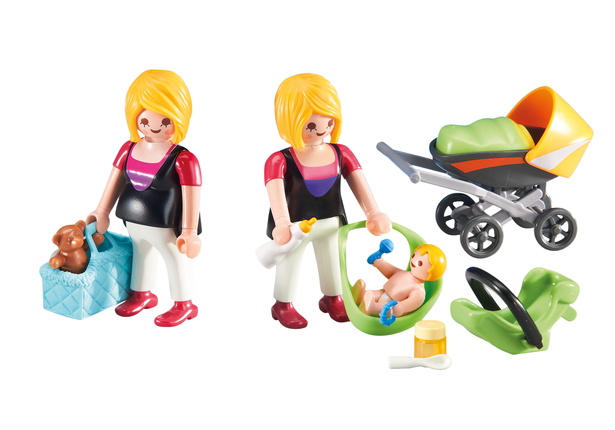 Playmobil 7220 : Hippopotame Maman Et Bébé - Figurine Animal, Occasion, Pour Collection Ou Jeu